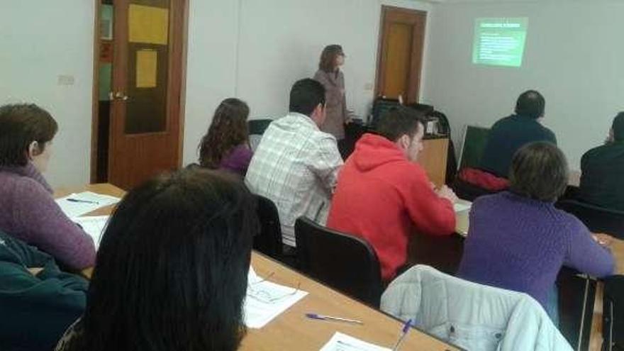 Asistentes al seminario organizado por el sindicato agrario.