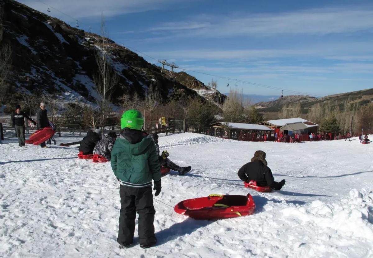 Parque de atracciones Mirlo Blanco, en Sierra Nevada