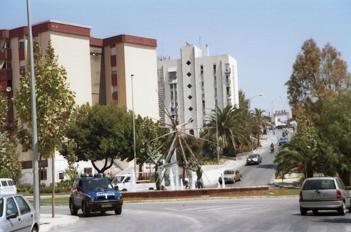 Imagen de archivo de un acceso a Las Albarizas, en Marbella