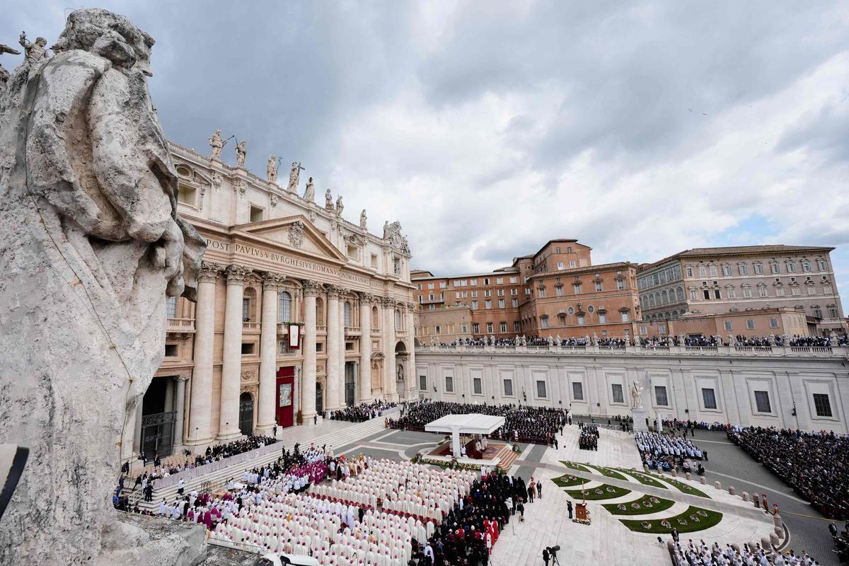 Misa de inicio del pontificado del papa León XIV