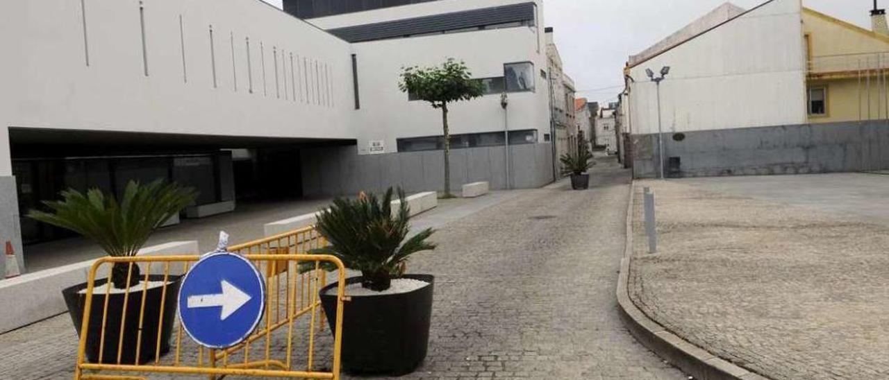 Un tramo de la calle Palmeira es peatonal desde hace varios años. // Noé Parga