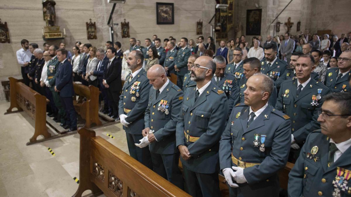 La Guardia Civil celebra el Día del Pilar en Xàiva