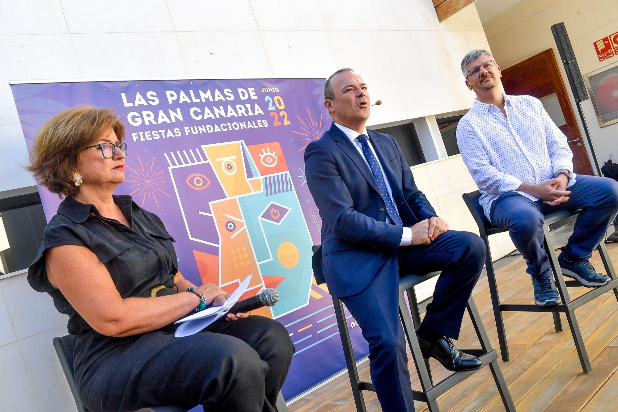 Presentación programa de las Fiestas Fundacionales de Las Palmas de Gran Canaria