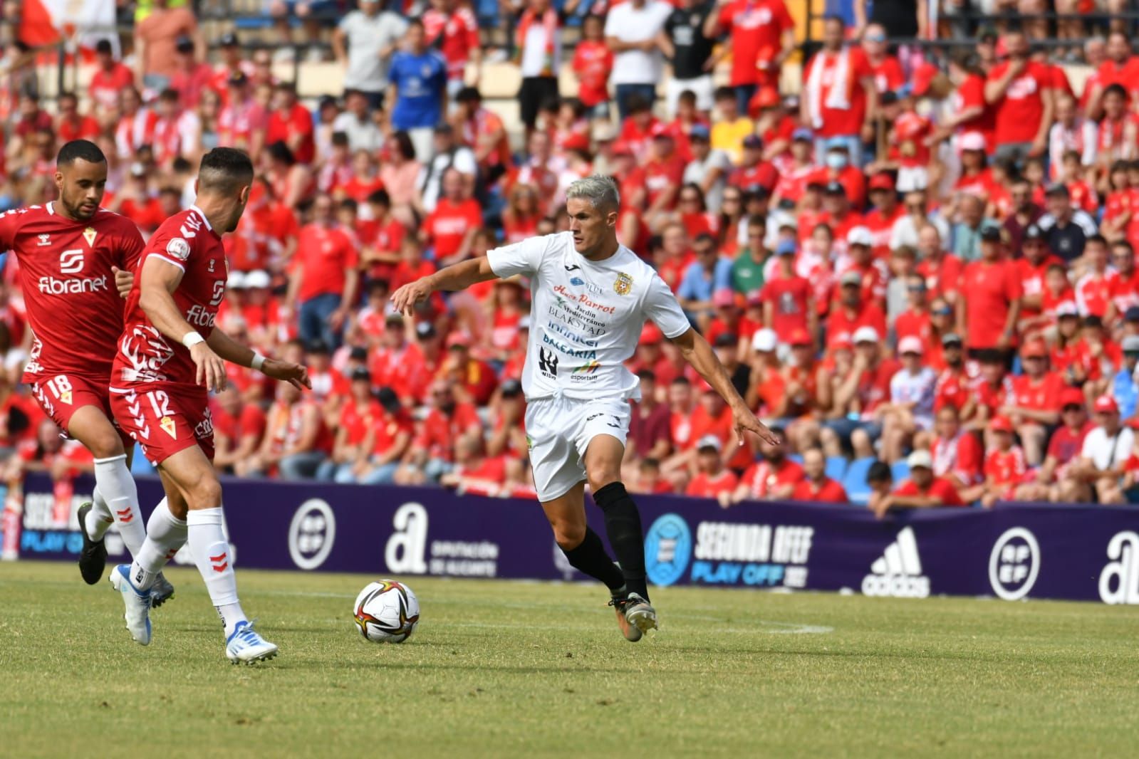 Las imágenes de la final del 'play off' de ascenso a Primera RFEF entre la Peña Deportiva y el Real Murcia