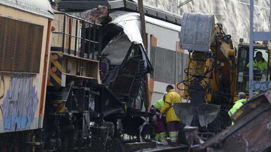 El comboi implicat en l&#039;accident en el qual va morir una maquinista