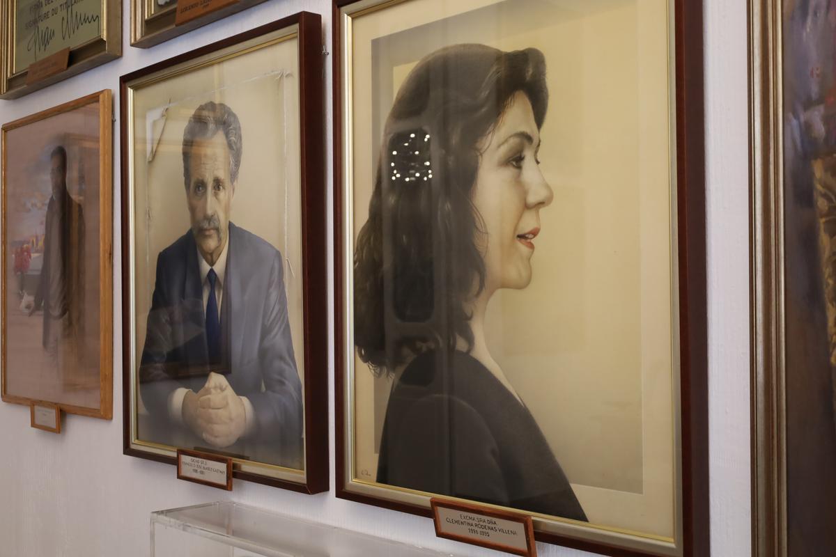 Paco Blasco y Clementina Ródenas, presidentes socialistas de la diputación.