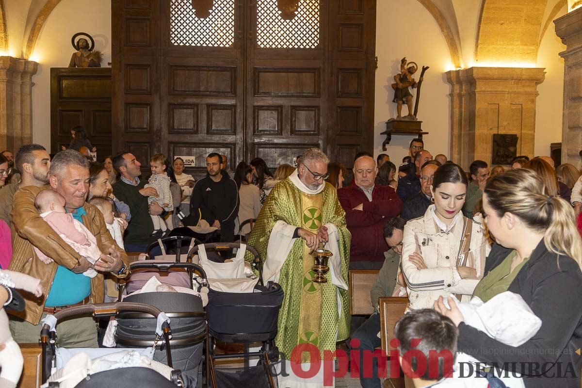 Presentación a la Vera Cruz de Caravaca de los niños nacidos en 2023