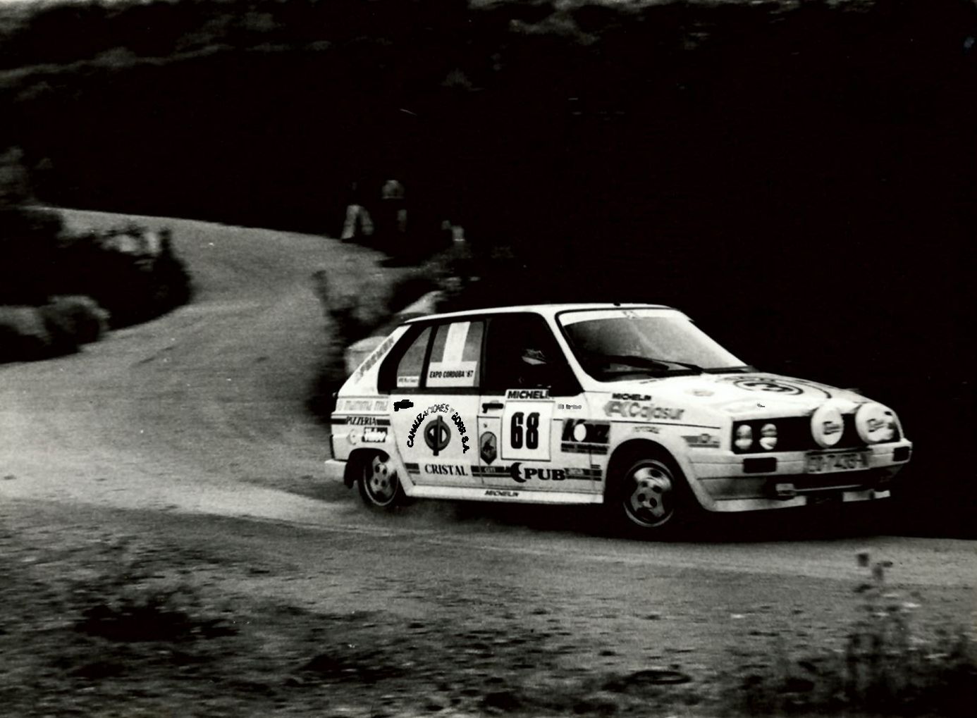Los cordobeses pioneros en el Rally Sierra Morena en imágenes