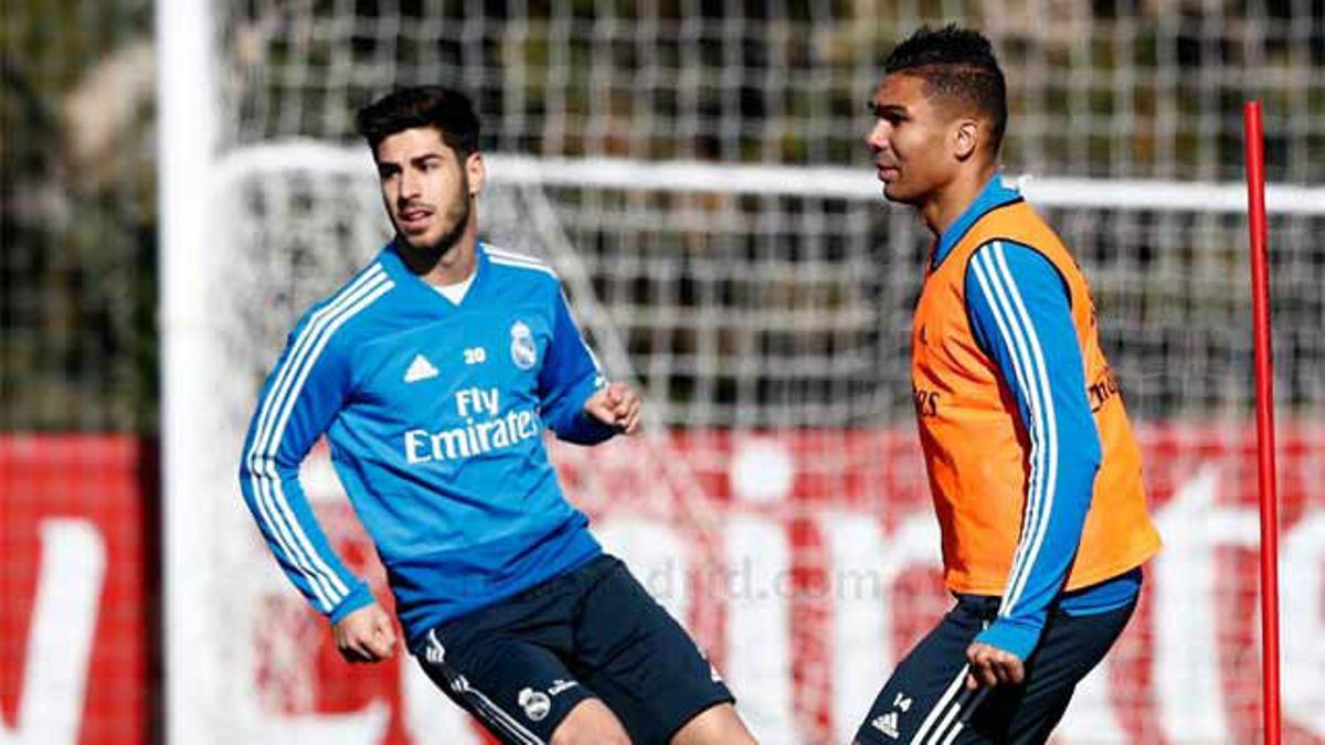 El Real Madrid comenzó a preparar el partido ante el Ajax