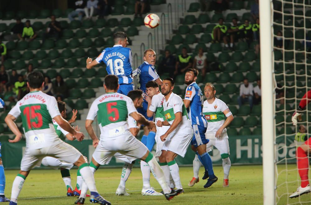 El Dépor empate en Elche, pero celebra