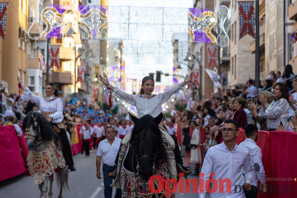 Gran desfile en Caravaca (bando Caballos del Vino)