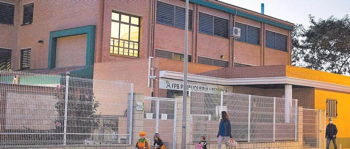 El IES de l'Alcúdia de Crespins, en una imagen de archivo.