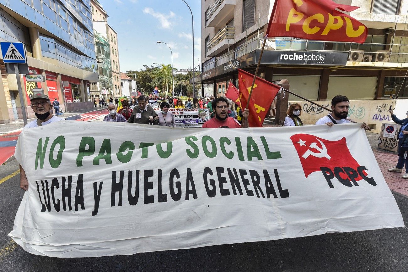 Manifestación del 1 de Mayo en Las Palmas de Gran Canaria (01/05/22)