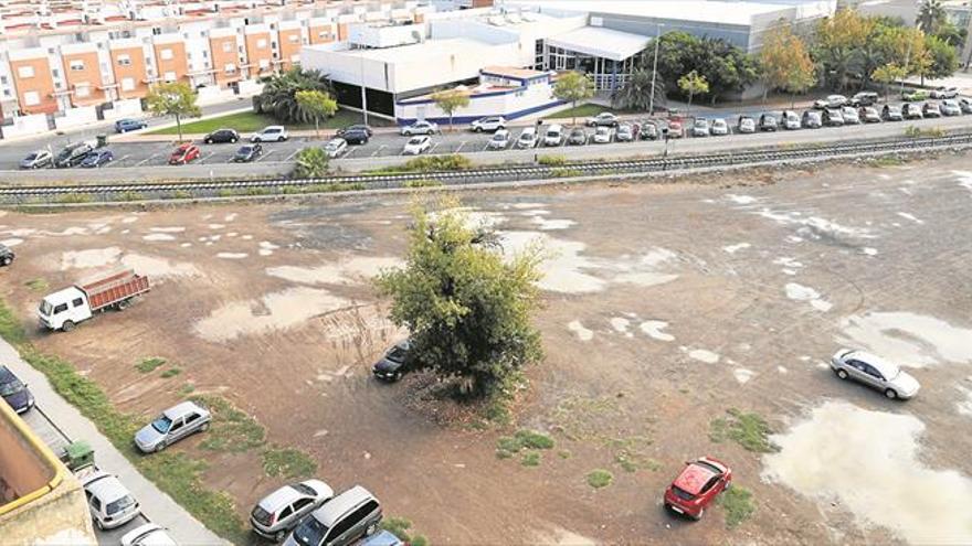 Nuevas zonas de sombra en la futura plaza Josefina López con 90 árboles