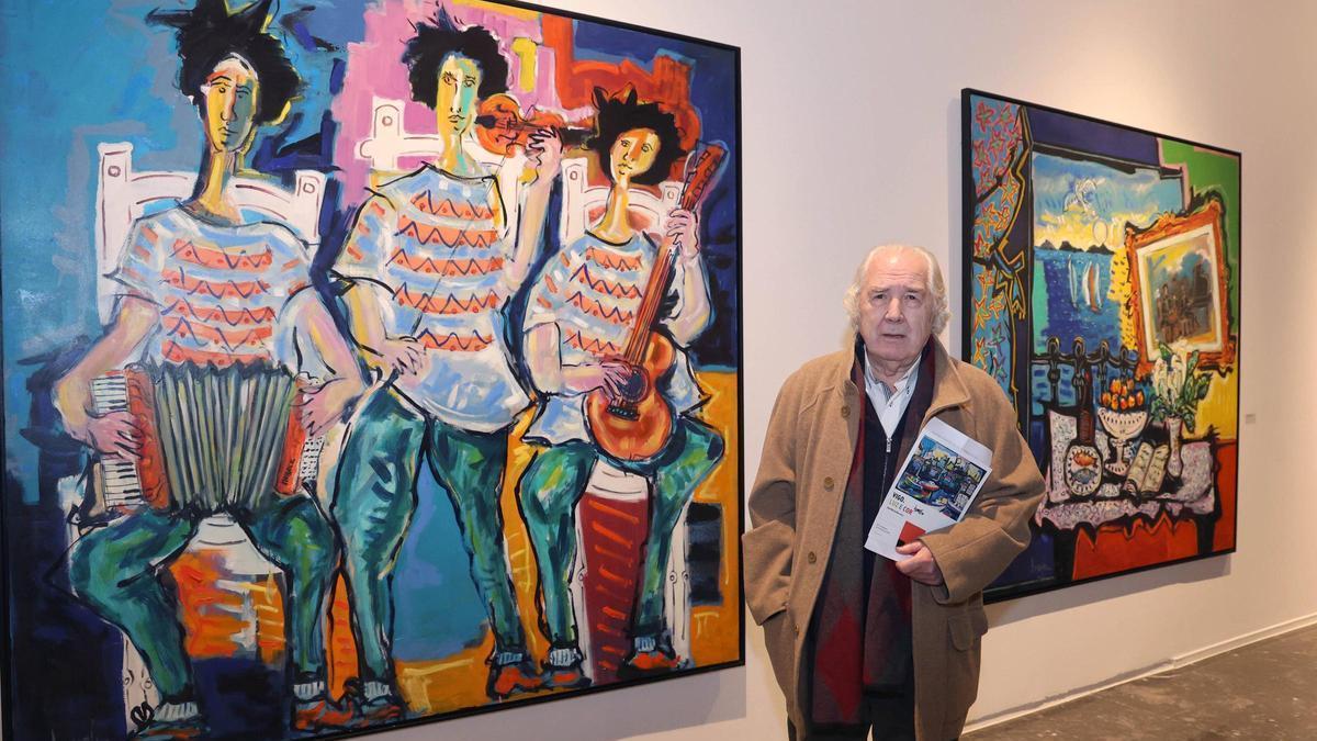 Exposición «Vigo, luz e cor» de José María Barreiro en Casa das Artes