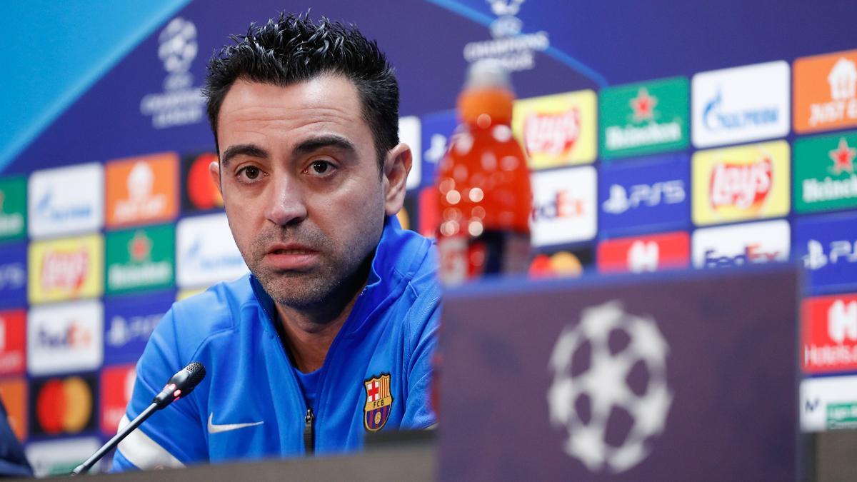 Xavi: "Soy positivo, me preparo para ganar al Benfica y para pasar a octavos"