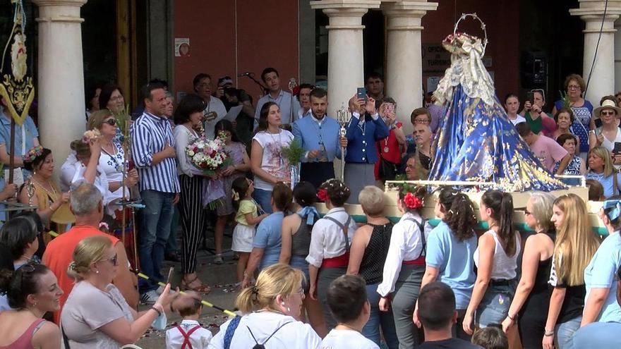 Esperado regreso de la Virgen de la Cabeza de Priego a la ermita de Sierra Cristina