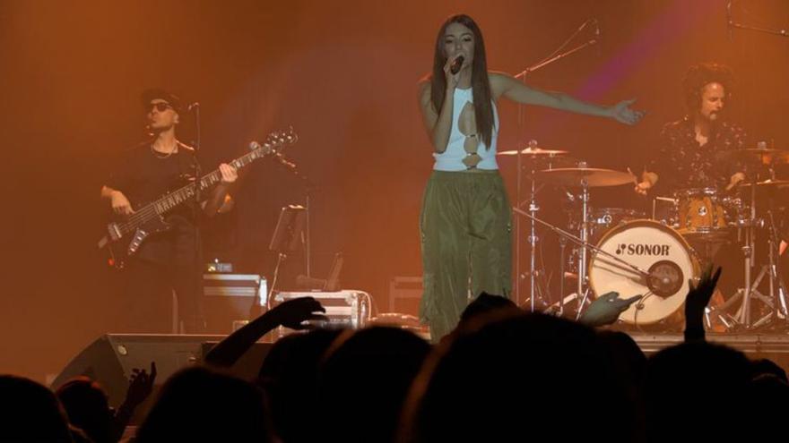 Ana Guerra ofreció un concierto el 22 de abril.  | SOMOS LA MUELA