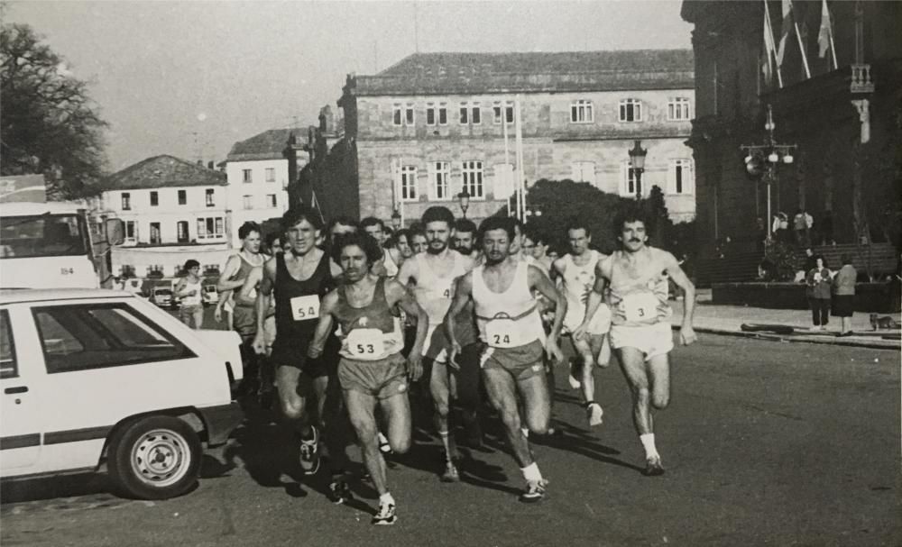 Así era el Gran Fondo de Pontevedra, precursora del actual medio maratón