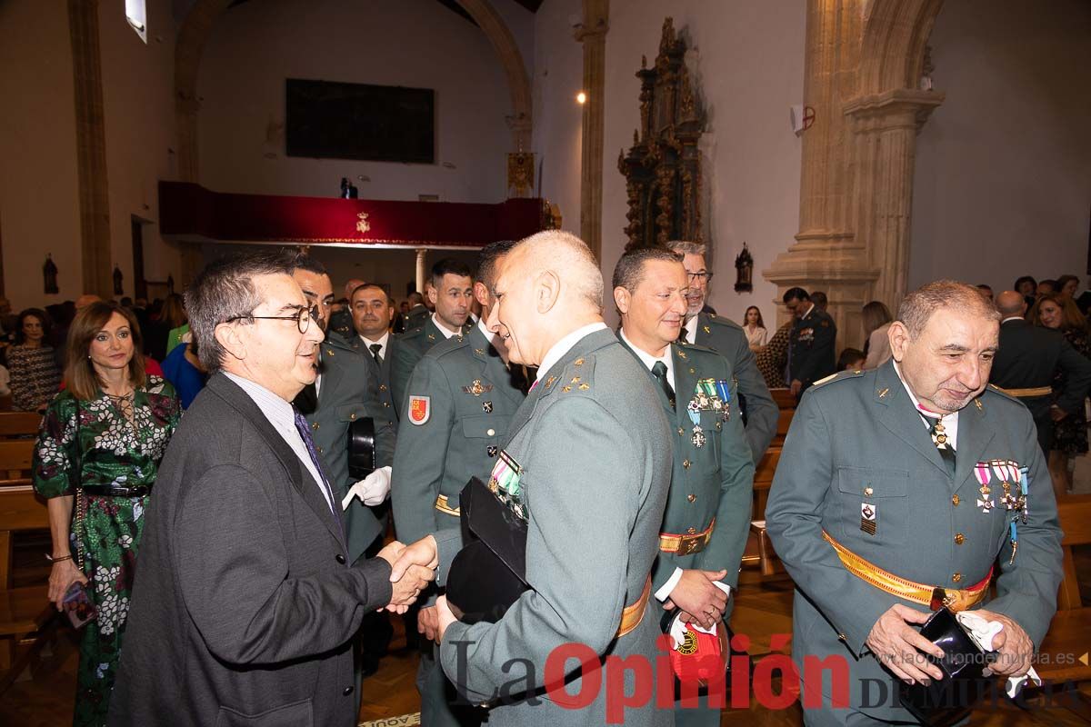 Celebración de la patrona de la Guardia Civil en Caravaca