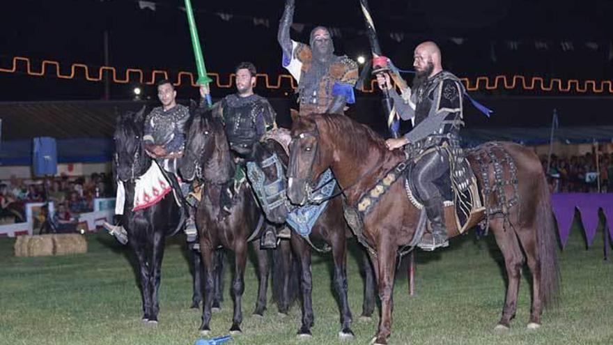 La justa medieval de la edición de la fiesta de 2015.