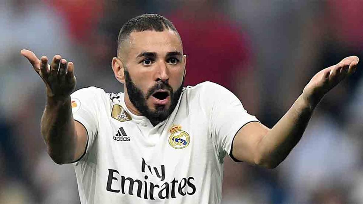 Benzema, delantero del Real Madrid