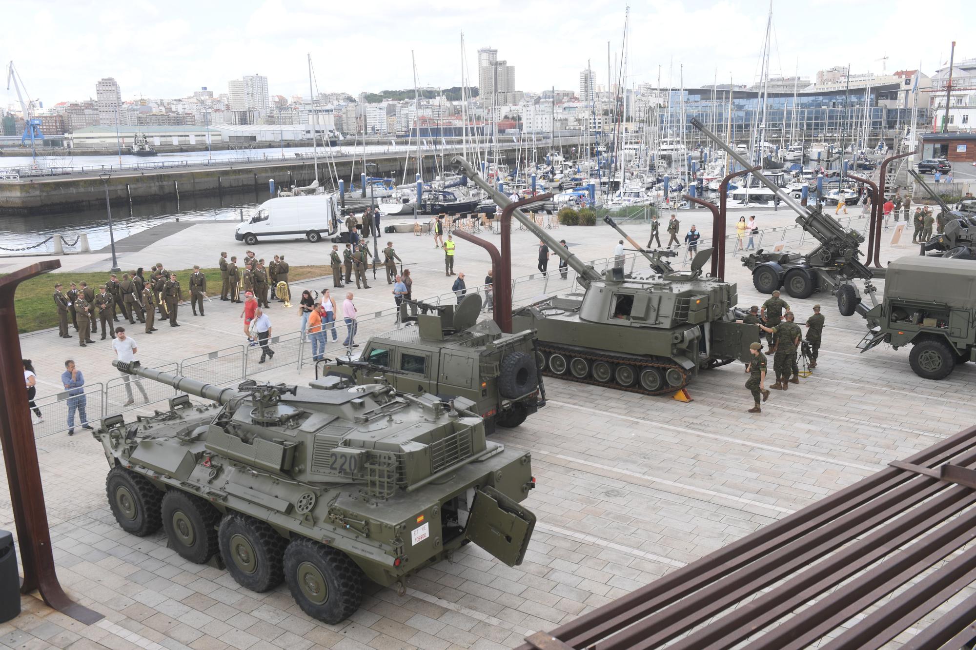 Celebración del Día de las Fuerzas Armadas 2023 en A Coruña