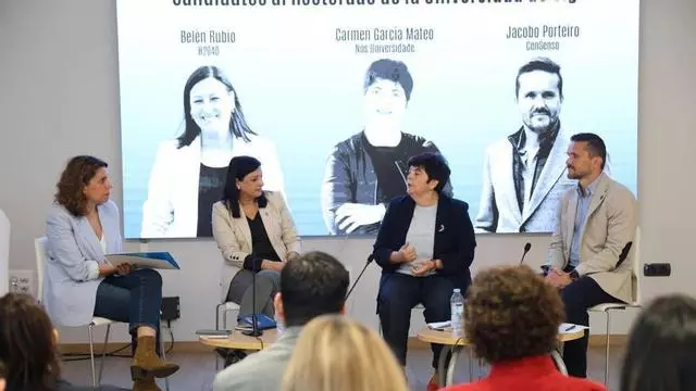 Debate en FARO dos candidatos á Reitoría da Universidade de vigo