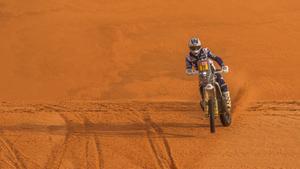 Luciano Benavides, entre los favoritos del Dakar 2024 en motos