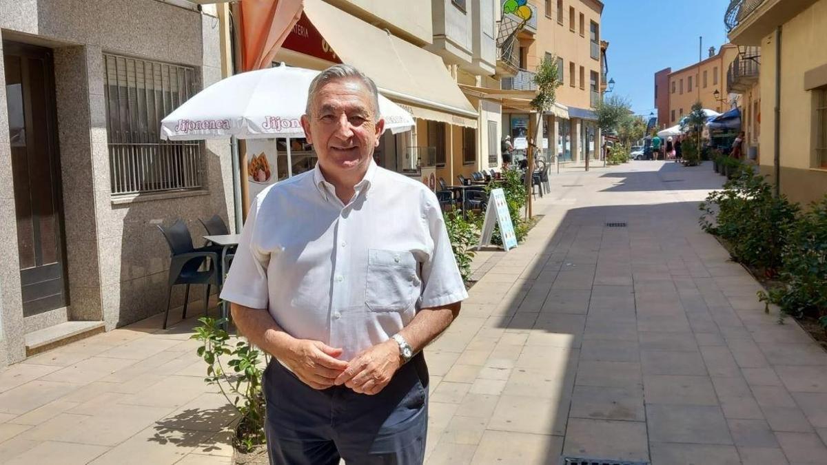 L'alcalde de Sant Pere Pescador, Agustí Badosa.