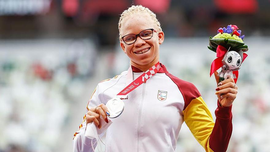 Adiaratou Iglesias, medallista en los Juegos Paralímpicos