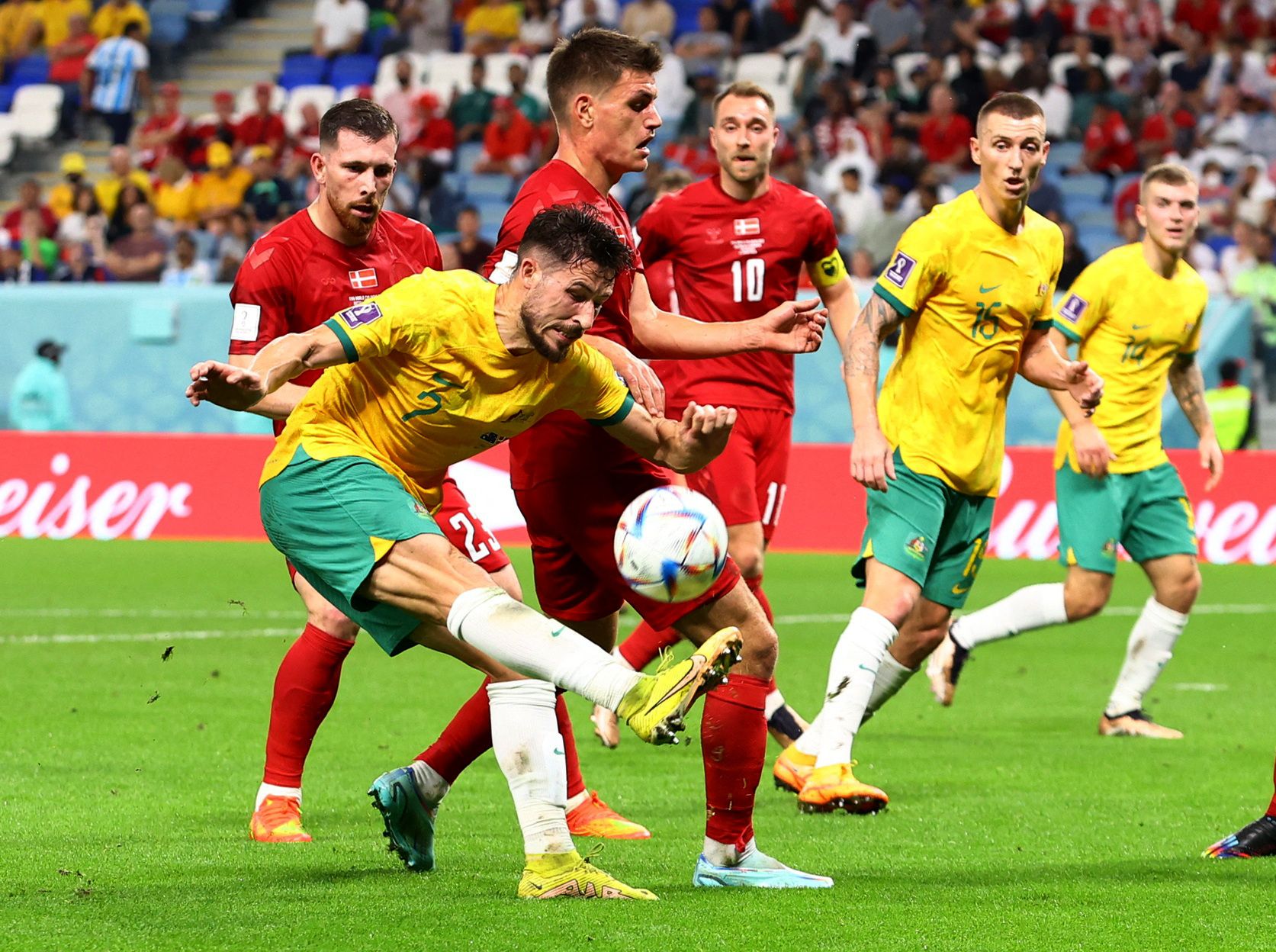 FIFA World Cup Qatar 2022 - Group D - Australia v Denmark