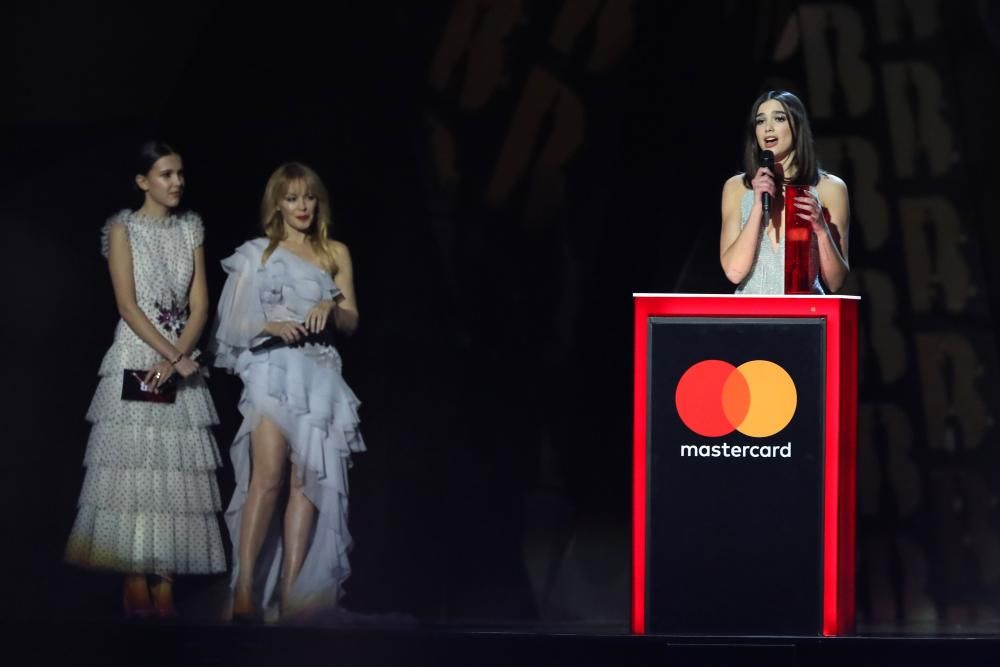 La gala de los Brit Awards 2018. / AFP PHOTO / Daniel LEAL-OLIVAS