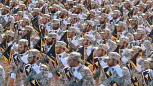 Desfile militar en Teherán.