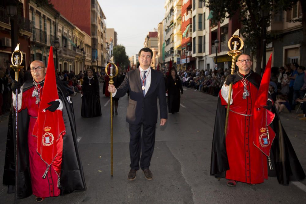 Imágenes de la Semana Santa Marinera, Santo Entierro, del 2018