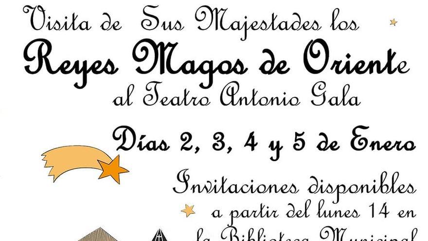 Visita de sus majestades Los Reyes Magos de Oriente