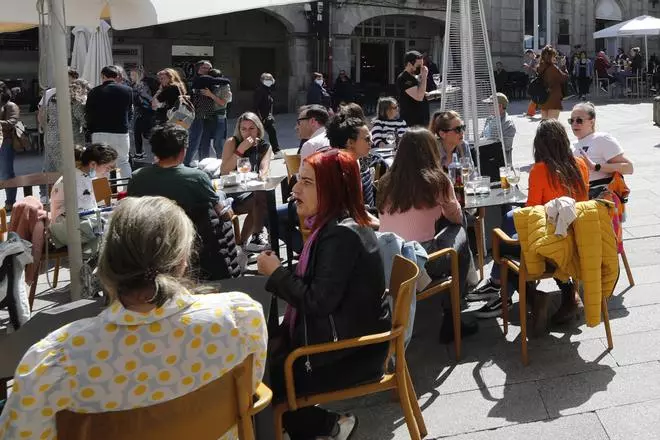 El sector servicios se apuntala en Vigo con un 78,8% de las afiliaciones a la Seguridad Social