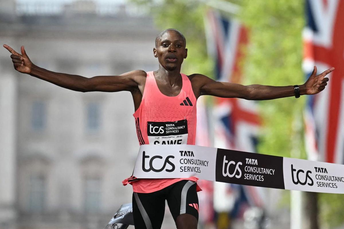 La marató fa caure les dues hores