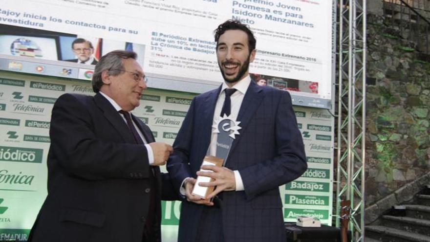 El premio Joven Promesa es para Isidoro Manzanares Nieto