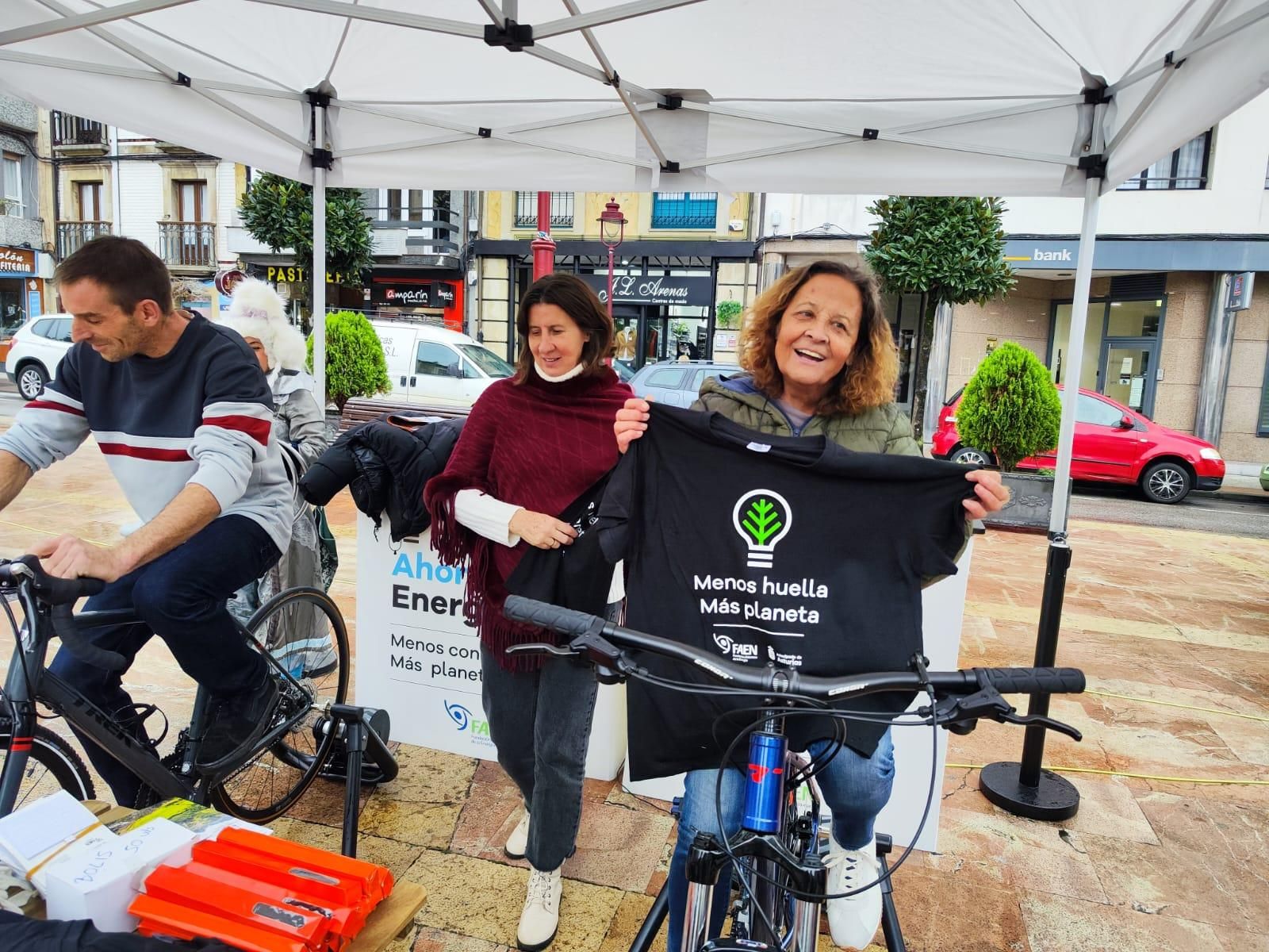 Villaviciosa convierte sus pedaladas en solidaridad con Raitana