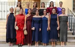 Jornada 'cóctel' de las candidatas a Fallera Mayor de València 2027