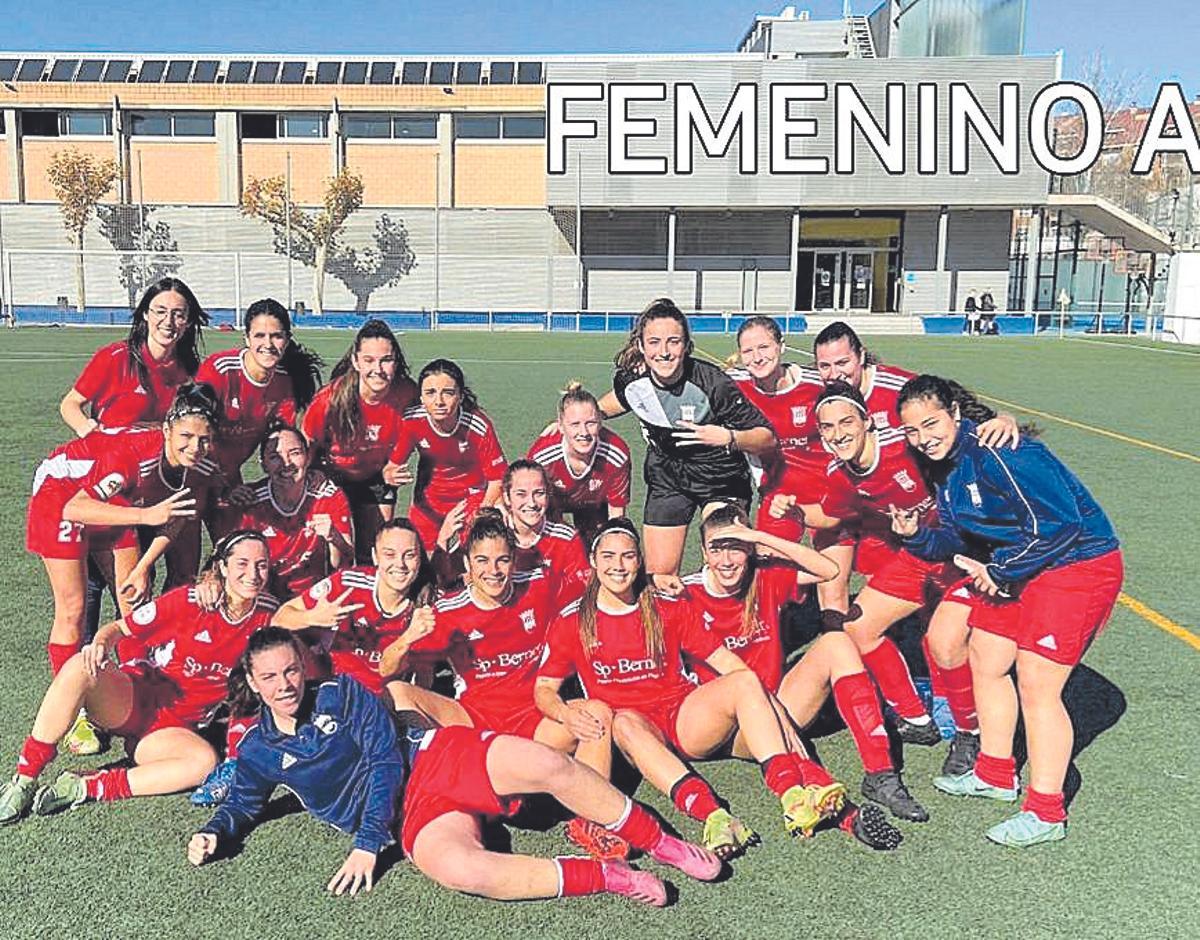 Plantilla del femenino A del UD Aldaia CF