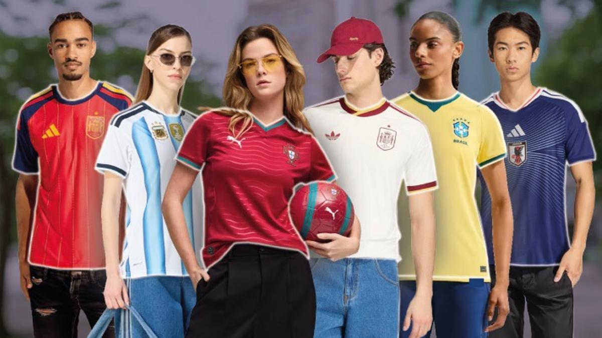 Algunas de las camisetas de fútbol que triunfarán esta primavera verano más allá del Mundial.