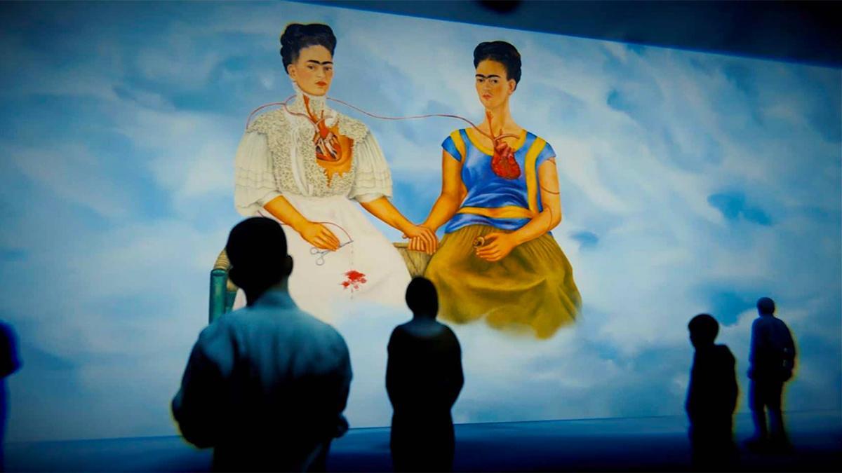 Exposición inmersiva sobre Frida Kahlo