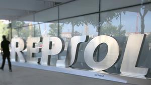 La sede nacional de Repsol, a 8 de julio de 2021, en Madrid (España).