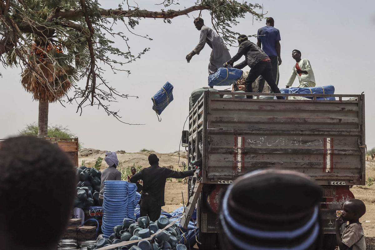 Éxodo de refugiados sudaneses hacia El Chad