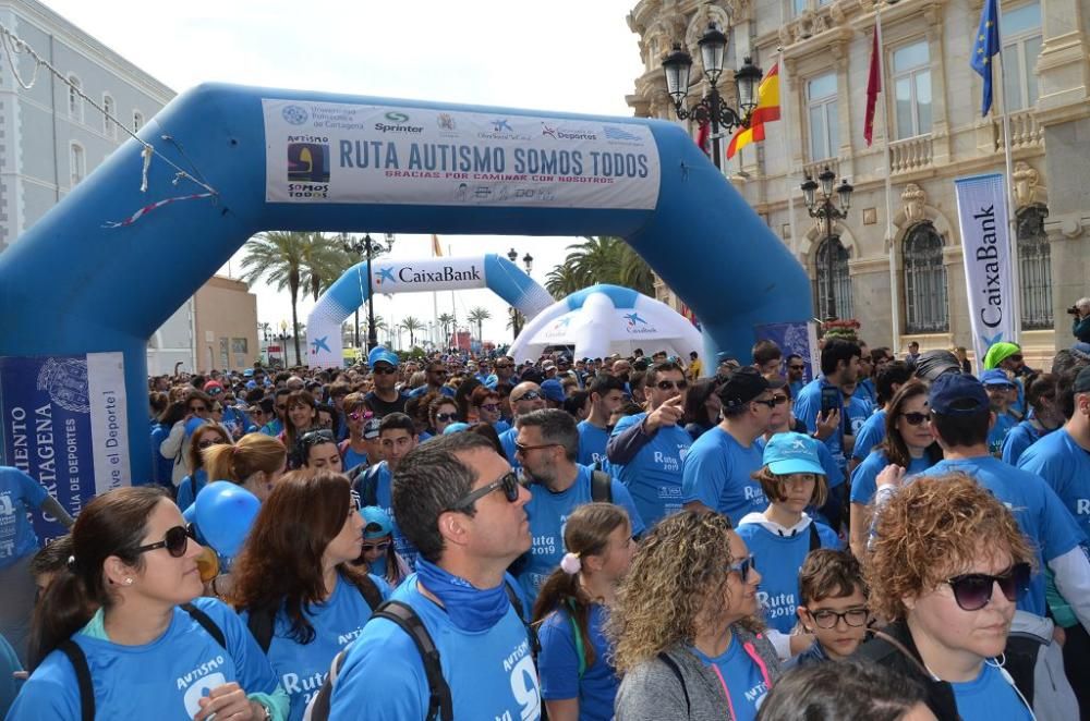 Marcha Autismo Somos Todos de Cartagena