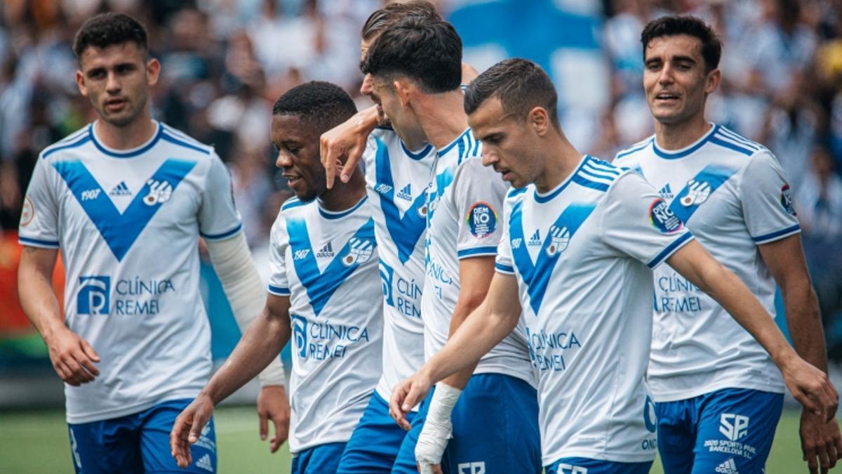 Los jugadores del Europa durante un partido