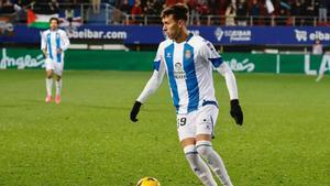 Gaston Valles debutó el sábado con el primer equipo del Espanyol