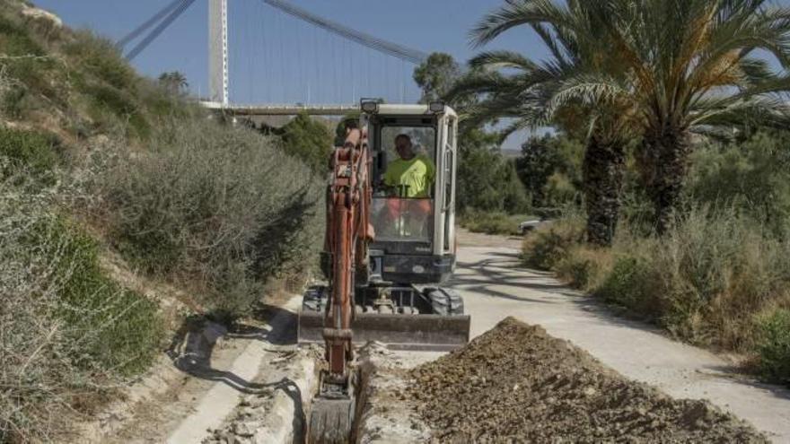 Mejor iluminación y más seguridad junto al río